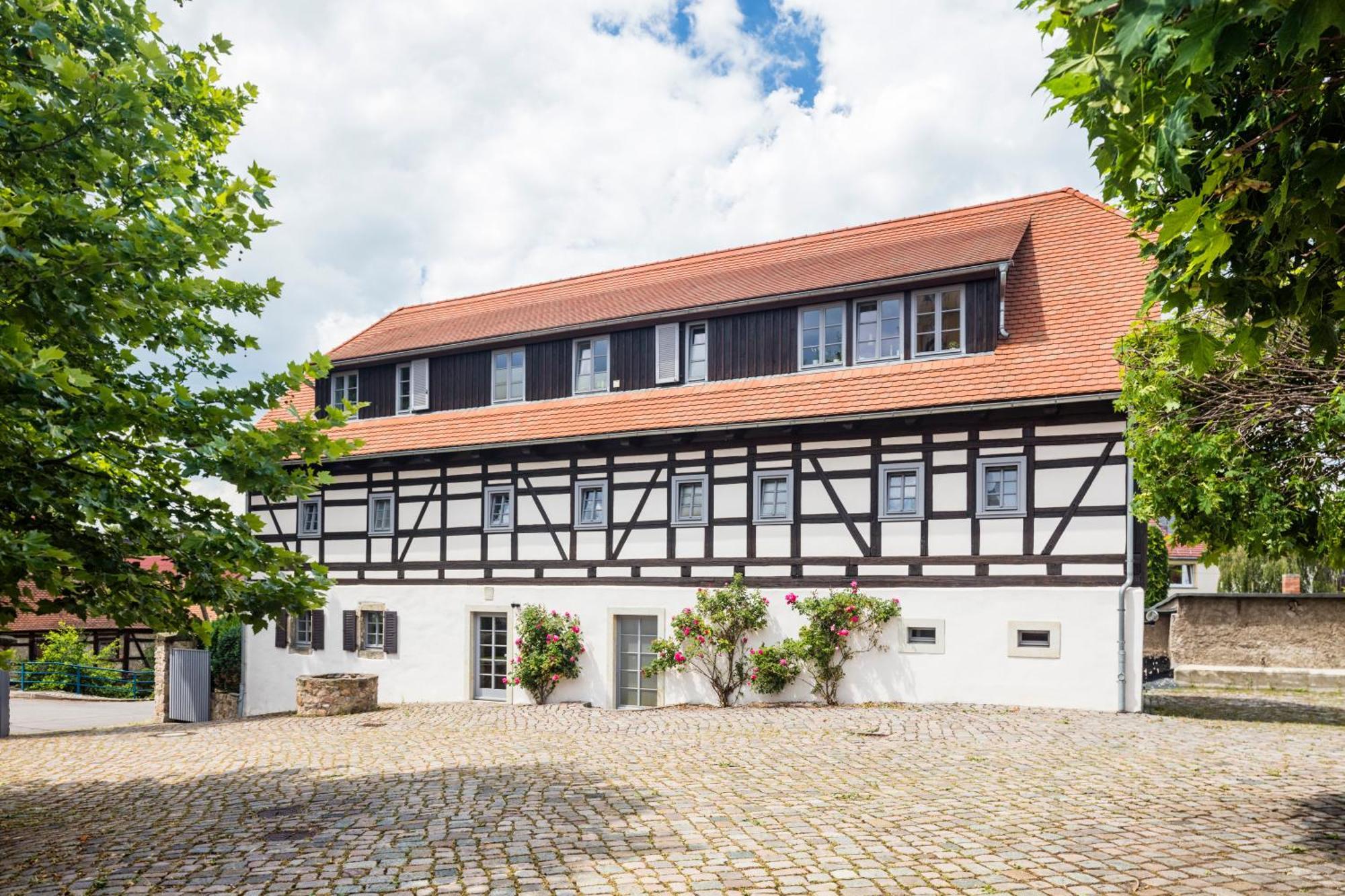 Landgut Mosch Apartment Radeburg Bagian luar foto