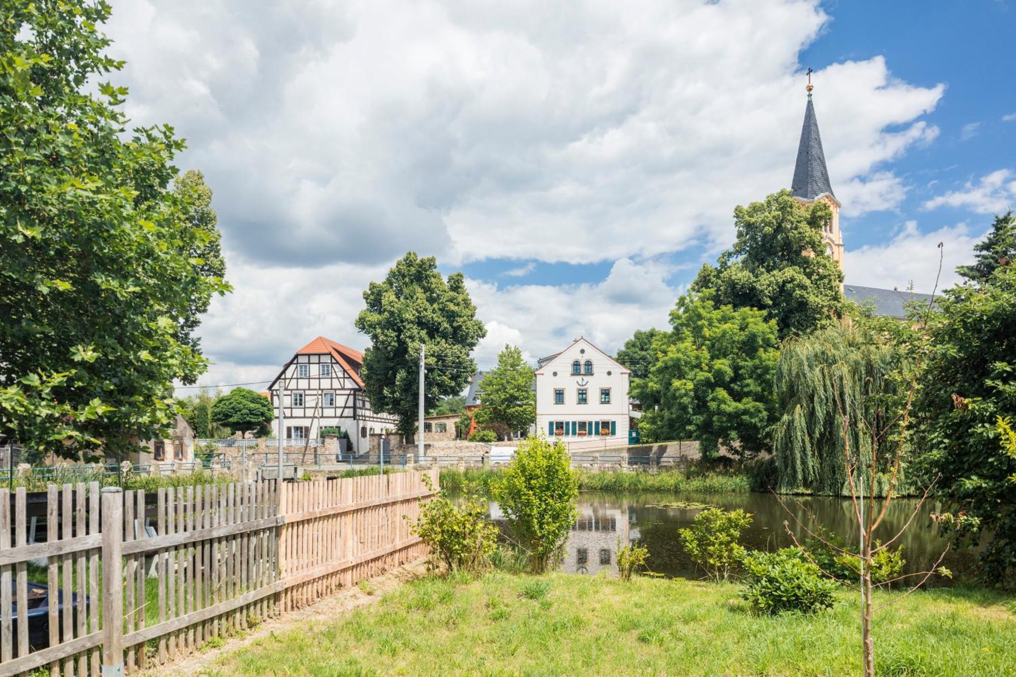 Landgut Mosch Apartment Radeburg Bagian luar foto